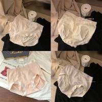 【4条装】中腰内裤女士舒适透气性感柔软提臀包臀少女三角裤短裤