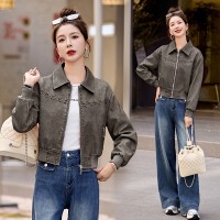 短款皮衣外套女2024年新款秋冬季时尚洋气妈妈高端小个子减龄上衣