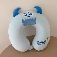 草莓熊记忆棉U型枕颈枕便携旅行枕办公室午睡枕软体慢回弹可拆洗