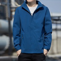 2024春季新款情侣冲锋衣男女潮流防水户外大码连帽夹克J