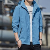 2024春季新款情侣冲锋衣男女潮流防水户外大码连帽夹克J