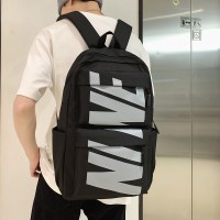 双肩包男款商务休闲大容量旅行包电脑背包初中学生书包双肩背包男