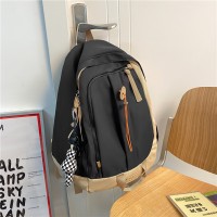 潮流双肩包大容量旅行背包休闲初中生高大学生书包女男学生电脑包