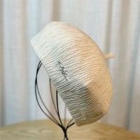 黑色贝雷帽女秋冬显脸小画家帽久纹理网红大头围蓓蕾帽子春秋款百