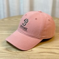 深帽碗户外美式B刺绣春夏圆顶弯檐休闲男女百搭可调节软顶棒球帽