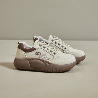 2024春季小白鞋新款韩版ins运动跑步女学生厚底增高休闲鞋XQ5801