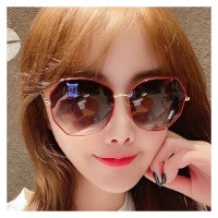 墨镜女夏新款潮流复古高级感防紫外线太阳眼镜大脸显瘦遮光镜