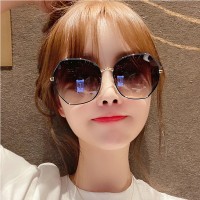 墨镜女夏新款潮流复古高级感防紫外线太阳眼镜大脸显瘦遮光镜