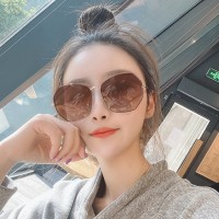 墨镜女夏新款潮流复古高级感防紫外线太阳眼镜大脸显瘦遮光镜