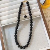 时尚百搭fever施家超亮珍珠项链法式ins复古迷你颈链女夏轻奢小众