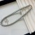 XL036-8#银灰色项链   + ¥10.90 