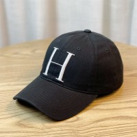 帽子女H字母标日系软顶显脸小棒球帽男休闲运动防晒韩版鸭舌帽ins