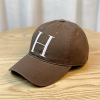 帽子女H字母标日系软顶显脸小棒球帽男休闲运动防晒韩版鸭舌帽ins