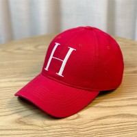 帽子女H字母标日系软顶显脸小棒球帽男休闲运动防晒韩版鸭舌帽ins