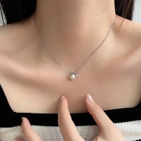 倪妮同款珍珠项链女轻奢气质高级感锁骨链2024年新款小众颈链