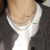 倪妮同款珍珠项链女轻奢气质高级感锁骨链2024年新款小众颈链