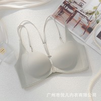 前扣内衣女小胸聚拢收副乳显大防下垂性感交叉美背文胸罩6321原版
