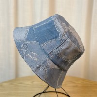 韩版牛仔系列渔夫帽子女春夏百搭素颜盆帽遮脸显脸小防晒遮阳帽潮