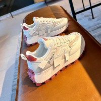ins韩版厚底老爹鞋2024春季新款街拍学生女运动鞋增高休闲G6822