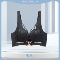 天然乳胶棉内衣女小胸聚拢调整型无钢圈收副乳大胸显小薄款夏文胸