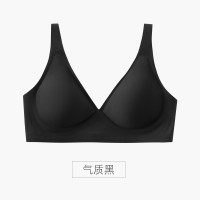 外扩无痕果冻内衣女薄款夏小胸聚拢调整型大胸显小文胸套装无钢圈