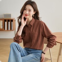 2024年春季新款简约通勤修身常规立领35