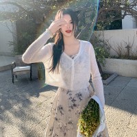 现货【2024】小衫新中式二件套装连衣裙199