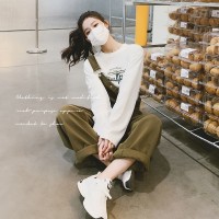 现货【2024】工装牛仔布背带裤D37