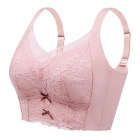 内衣大胸显小防下垂薄款内衣大胸调整型收副乳大码女士内衣女文胸