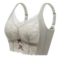 内衣大胸显小防下垂薄款内衣大胸调整型收副乳大码女士内衣女文胸