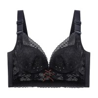 小胸聚拢内衣女美背文胸背心无钢圈胸罩厚款专业收副乳防下垂内衣