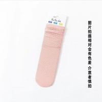薄款冰冰袜6双装糖果色黑白长筒袜日系中筒学生潮流天鹅绒堆堆袜