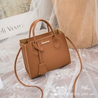 荔枝纹手提包ladieshandbags2024小包包女手提袋