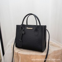 荔枝纹手提包ladieshandbags2024小包包女手提袋