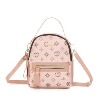 花料背包2024ladiesbag时尚双肩包女包包女清新甜美学生书包