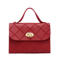 菱格条纹小方包womenhandbags2024韩版手提小包时尚潮包