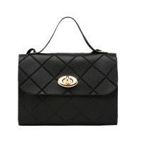 菱格条纹小方包womenhandbags2024韩版手提小包时尚潮包