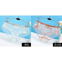 内裤女蕾丝性感迷人透明网纱新款无痕内衣短裤胖mm大码女士内裤
