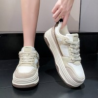 复古板鞋女款2024新款春季黑白熊猫鞋百搭小白鞋显脚小休闲运动鞋