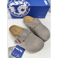 秋冬季加绒包头拖软木底勃肯鞋Teddy系列时尚外穿博肯毛毛鞋女款