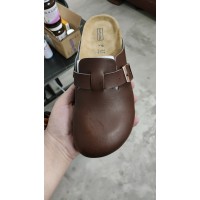秋冬季加绒包头拖软木底勃肯鞋Teddy系列时尚外穿博肯毛毛鞋女款