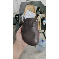 秋冬季加绒包头拖软木底勃肯鞋Teddy系列时尚外穿博肯毛毛鞋女款