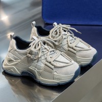 老爹鞋女ins潮厚底防滑休闲运动鞋2024秋季新款舒适轻便跑步女鞋