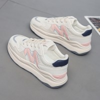 韩版老爹鞋女2024春季新款透气学生运动鞋女厚底增高休闲潮鞋2233