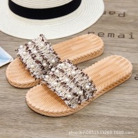 西双版纳傣族鞋子外穿女夏天凉拖时尚坡跟厚底云南旅游度假凉鞋