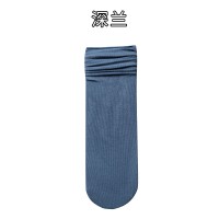 袜子女中筒袜春夏款棉袜纯色长筒JK百搭显瘦直筒堆堆袜诸暨