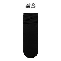 袜子女中筒袜春夏款棉袜纯色长筒JK百搭显瘦直筒堆堆袜诸暨