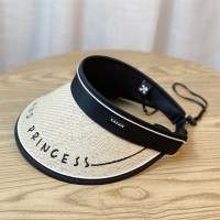 户外防晒大檐空顶帽女夏季防紫外线太阳帽沙滩骑车宽檐遮阳草帽男