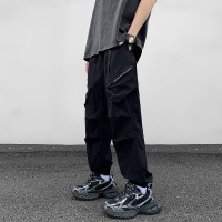新款三防裤户外机能风多功能口袋设计设计感拼接内穿裤腰带