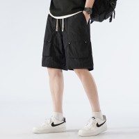 短裤男跑量透气轻薄速干压五分裤公版冰丝短裤男休闲裤男
